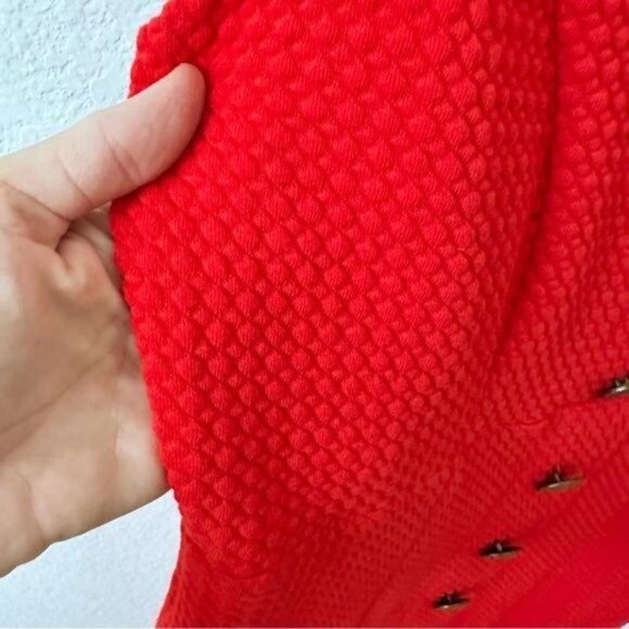 Anthropologie Maeve Sleeveless V-neck Quilted Sheath DressSize L - Picture 5 of 13